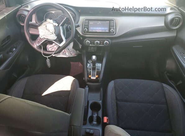 3N1CP5CU4KL560715 2019 NISSAN KICKS White Vista del salpicadero