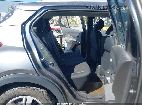 3N1CP5CU5JL501123 2018 NISSAN KICKS Gray VIN կոդի պիտակի տեսք