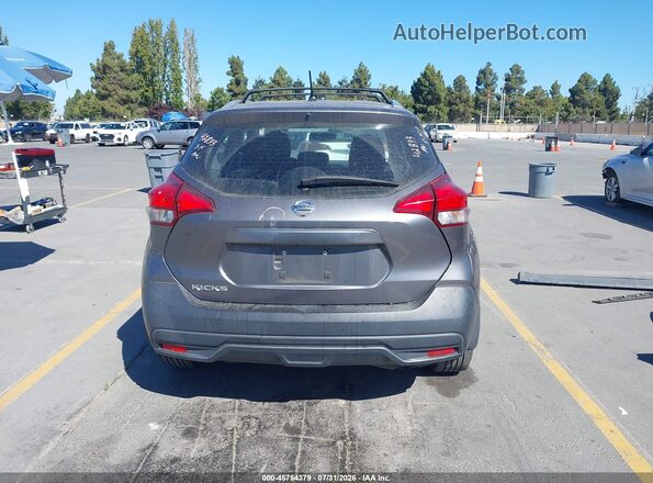 3N1CP5CU5JL501123 2018 NISSAN KICKS Gray 