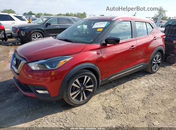 3N1CP5CU5JL514213 2018 NISSAN KICKS Red Front left