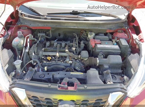3N1CP5CU5JL514213 2018 NISSAN KICKS Red Rear view