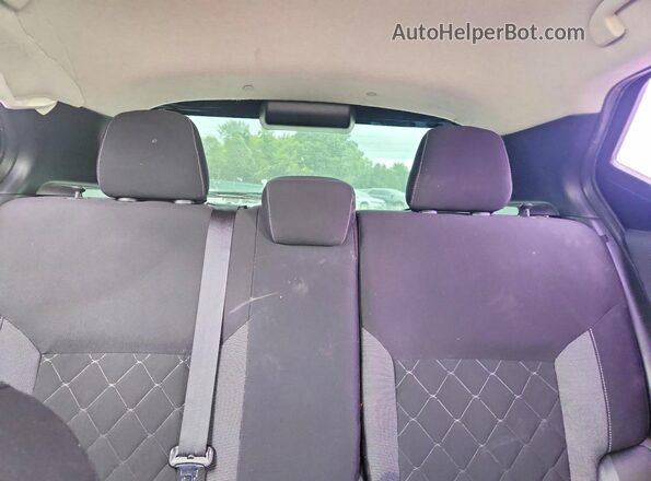 3N1CP5CU5JL516088 2018 NISSAN KICKS Black უკანა სავარძლების ხედი