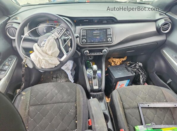 3N1CP5CU5JL516088 2018 NISSAN KICKS Black წინა პანელის ხედი