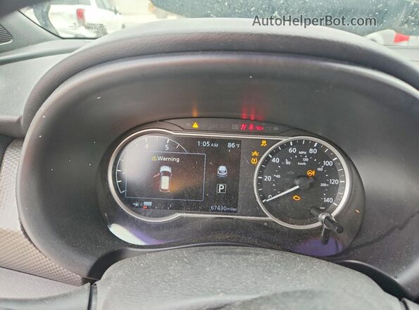 3N1CP5CU5JL516088 2018 NISSAN KICKS Black ხელსაწყოთა პანელის ხედი