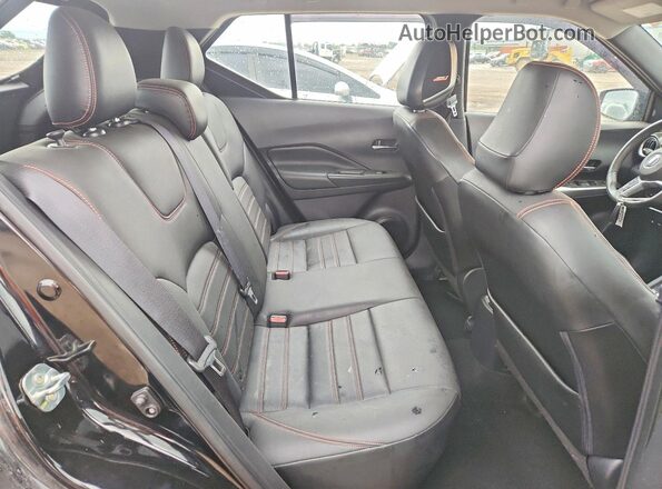 3N1CP5CU5KL491114 2019 NISSAN KICKS Black უკანა სალონის ხედი