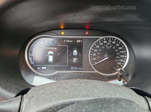 3N1CP5CU5KL491114 2019 NISSAN KICKS Black ხელსაწყოთა პანელის ხედი