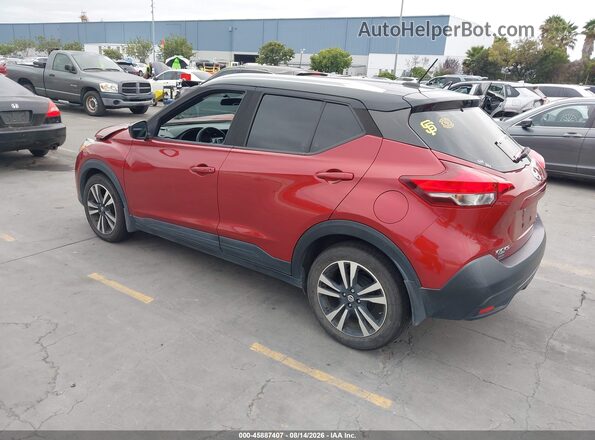 3N1CP5CU5KL505867 2019 NISSAN KICKS Maroon Tył lewy