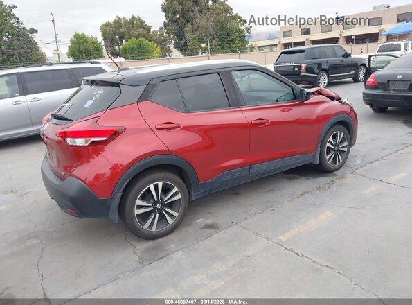 3N1CP5CU5KL505867 2019 NISSAN KICKS Maroon Tył prawy