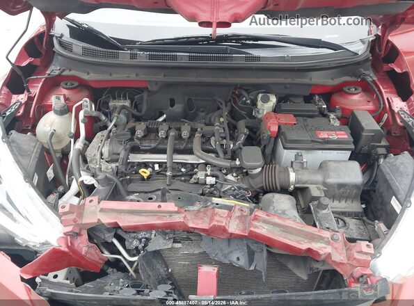 3N1CP5CU5KL505867 2019 NISSAN KICKS Maroon Widok z tyłu