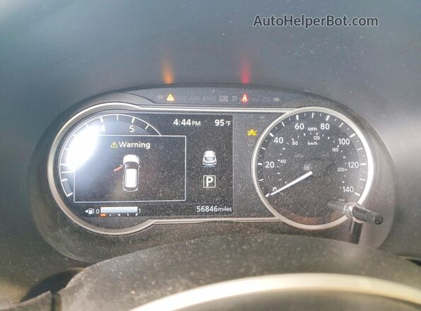 3N1CP5CU5KL533510 2019 NISSAN KICKS Silver Widok zestawu wskaźników