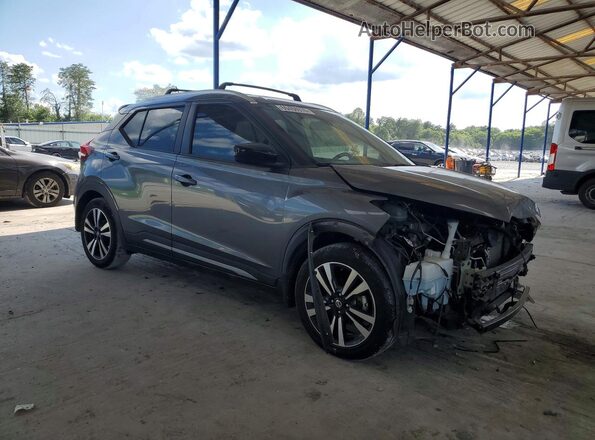 3N1CP5CU5KL533510 2019 NISSAN KICKS Silver Przód prawy