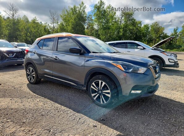 3N1CP5CU5KL553692 2019 NISSAN KICKS Gray წინა მარჯვენა