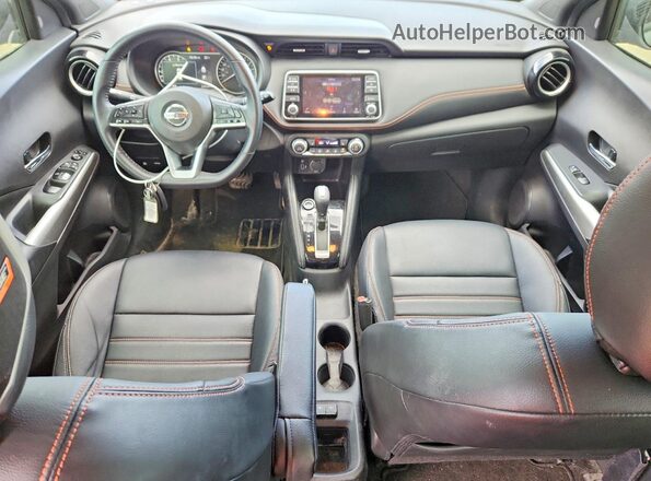 3N1CP5CU5KL553692 2019 NISSAN KICKS Gray წინა პანელის ხედი