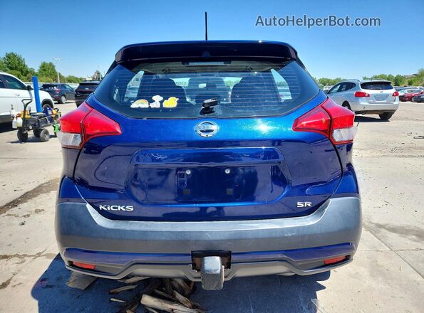 3N1CP5CU6JL508906 2018 NISSAN KICKS Blue უკანა ხედი