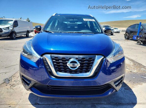 3N1CP5CU6JL508906 2018 NISSAN KICKS Blue წინა ხედი