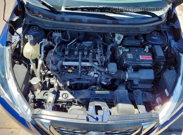 3N1CP5CU6JL508906 2018 NISSAN KICKS Blue ძრავის განყოფილების ხედი