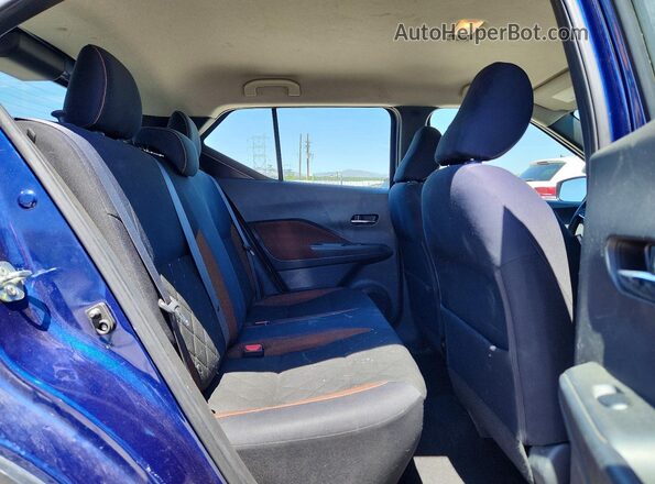 3N1CP5CU6JL508906 2018 NISSAN KICKS Blue უკანა სალონის ხედი