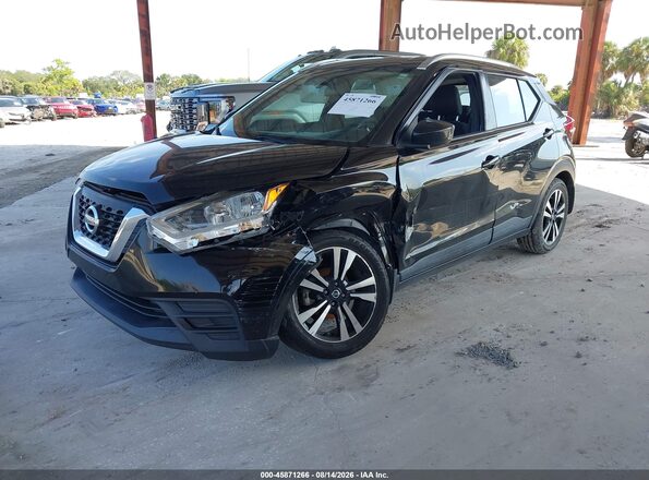 3N1CP5CU6JL509120 2018 NISSAN KICKS Black Vista tres cuartos delantera izquierda