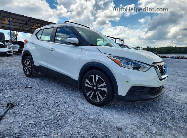3N1CP5CU6KL500581 2019 NISSAN KICKS White Przód prawy