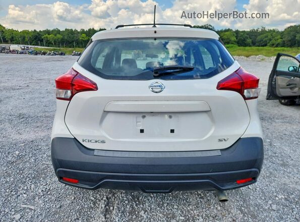 3N1CP5CU6KL500581 2019 NISSAN KICKS White Widok z tyłu