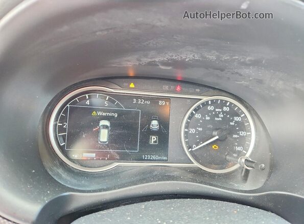 3N1CP5CU6KL500581 2019 NISSAN KICKS White Widok zestawu wskaźników