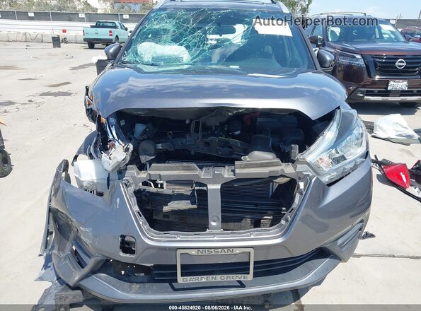 3N1CP5CU6KL518319 2019 NISSAN KICKS Gray Widok deski rozdzielczej
