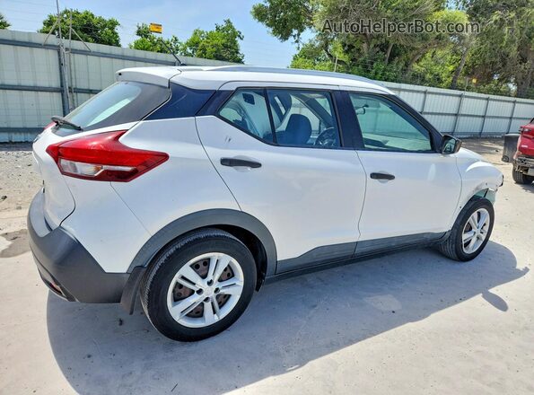 3N1CP5CU6KL518854 2019 NISSAN KICKS White Trasero derecho