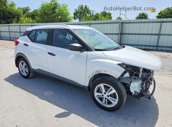 3N1CP5CU6KL518854 2019 NISSAN KICKS White Delantero derecho