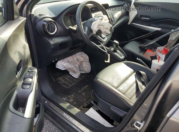 3N1CP5CU6KL519129 2019 NISSAN KICKS Gray Widok deski rozdzielczej