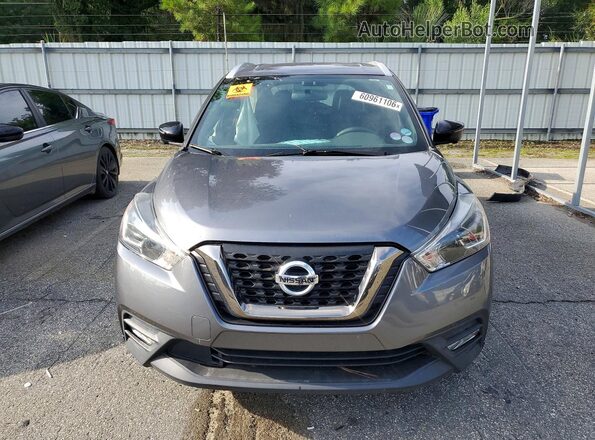 3N1CP5CU6KL519129 2019 NISSAN KICKS Gray Widok z przodu