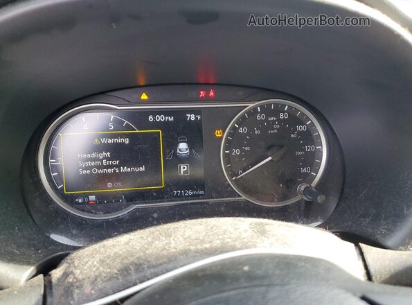 3N1CP5CU6KL519129 2019 NISSAN KICKS Gray Widok zestawu wskaźników