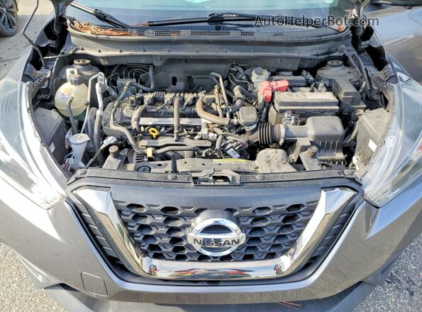 3N1CP5CU6KL519129 2019 NISSAN KICKS Gray Widok komory silnika
