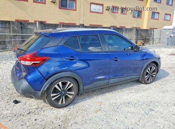 3N1CP5CU6KL519504 2019 NISSAN KICKS Blue Задня права чверть