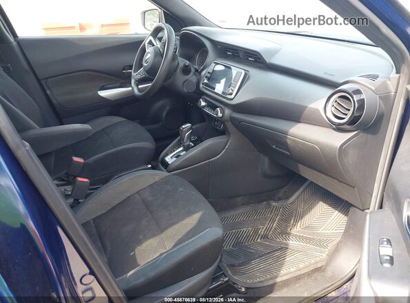 3N1CP5CU6KL552356 2019 NISSAN KICKS Blue Vista interior delantera