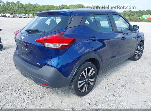 3N1CP5CU6KL552356 2019 NISSAN KICKS Blue Trasero derecho