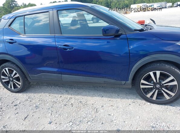 3N1CP5CU6KL552356 2019 NISSAN KICKS Blue Vista interior trasera
