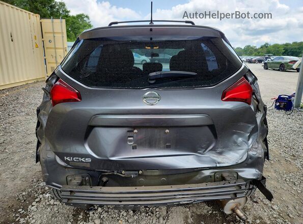 3N1CP5CU7JL537184 2018 NISSAN KICKS Charcoal უკანა ხედი