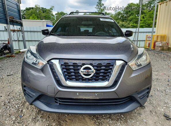 3N1CP5CU7JL537184 2018 NISSAN KICKS Charcoal წინა ხედი