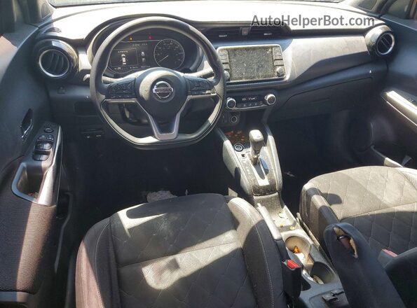 3N1CP5CU7KL497383 2019 NISSAN KICKS Черный Вид панели приборов