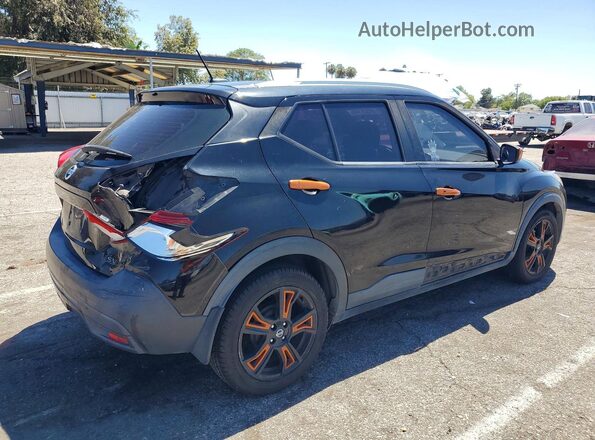 3N1CP5CU7KL497383 2019 NISSAN KICKS Черный Задняя правая четверть