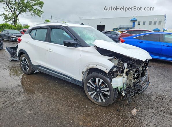 3N1CP5CU7KL511217 2019 NISSAN KICKS White Передня права чверть