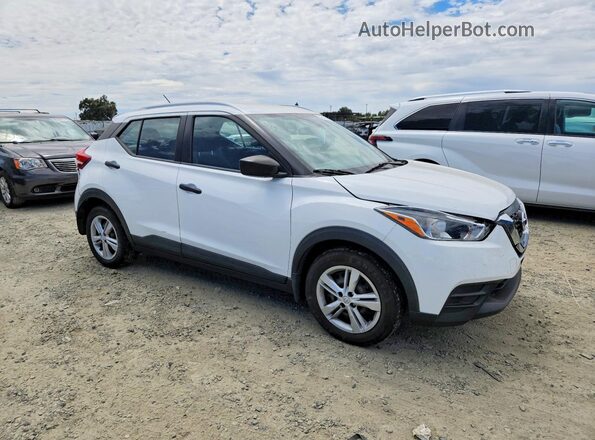 3N1CP5CU7KL511508 2019 NISSAN KICKS Белый Передняя правая четверть