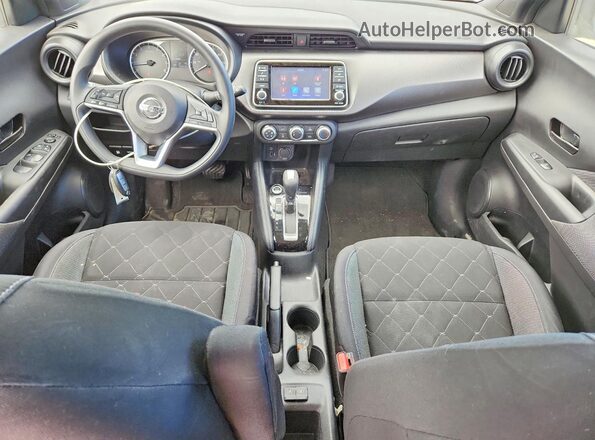 3N1CP5CU7KL511508 2019 NISSAN KICKS Белый Вид панели приборов