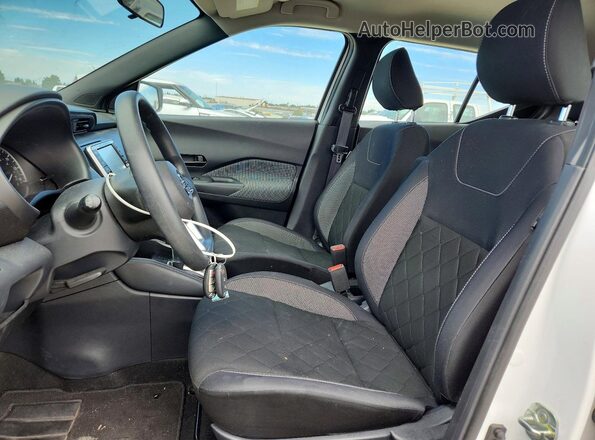 3N1CP5CU7KL511508 2019 NISSAN KICKS Белый Вид салона спереди