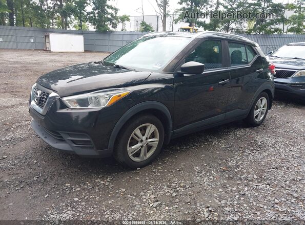 3N1CP5CU7KL514988 2019 NISSAN KICKS Black წინა მარცხენა ხედი სამი მეოთხედიდან