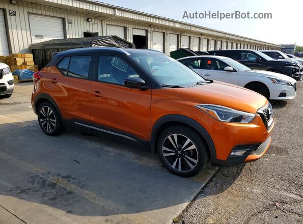 3N1CP5CU7KL518183 2019 NISSAN KICKS Orange Front right