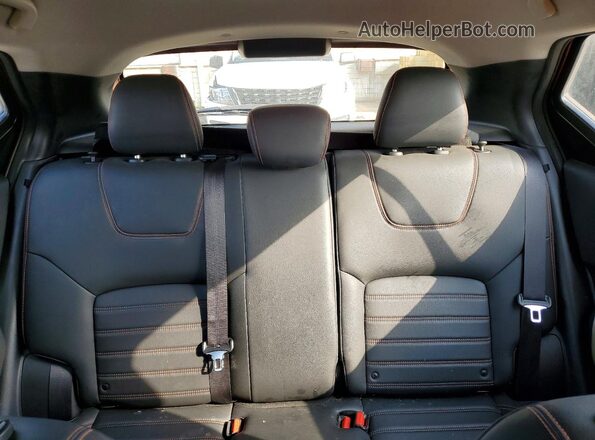 3N1CP5CU7KL518183 2019 NISSAN KICKS Orange Rear seats view