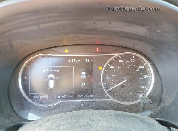3N1CP5CU7KL518183 2019 NISSAN KICKS Orange Instrument cluster view