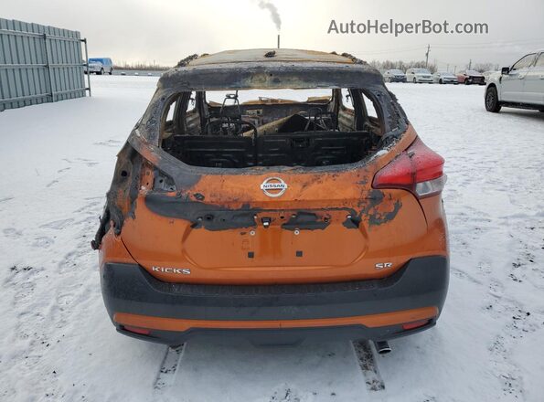 3N1CP5CU7KL527675 2019 NISSAN KICKS Оранжевый Вид сзади