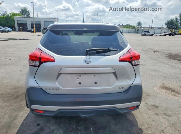 3N1CP5CU7KL527871 2019 NISSAN KICKS Серебряный Вид сзади